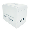 All-in-One AC Power Plug Adapter w/ 2-USB Ports